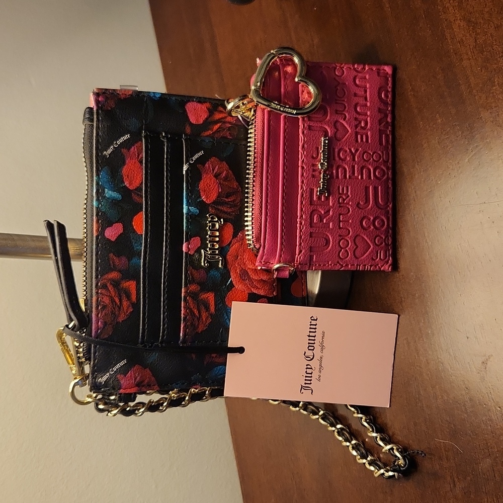 Brand new w/ tags Juicy wristlet and ID holder